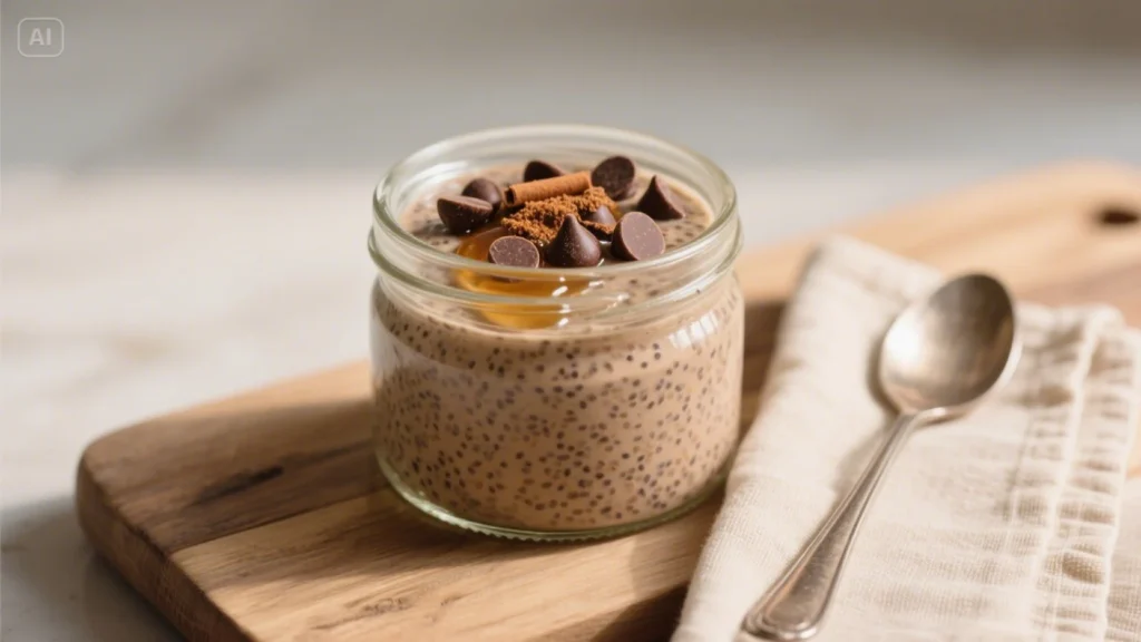Pudding de chia à la vanille :