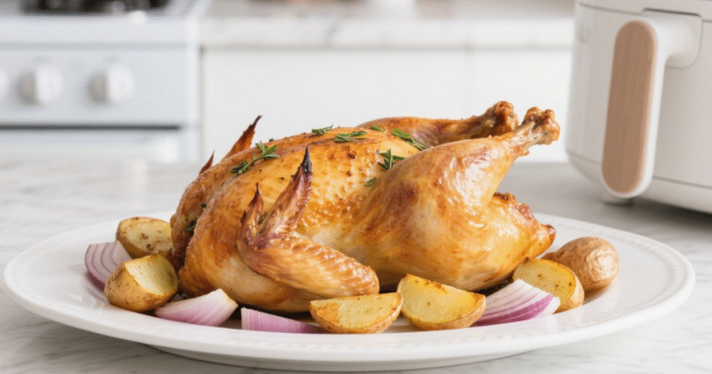 Poularde Airfryer : Recette Croustillante et Juteuse