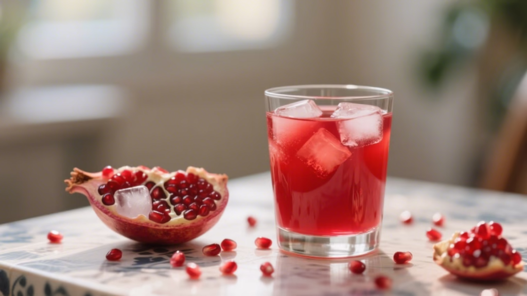 Jus de grenade maison
