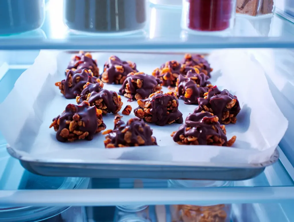 Rose des sables: croustillantes, chocolatées 5 recette roses des Sables au chocolat – petits tas croustillants de corn flakes enrobés de chocolat fondant