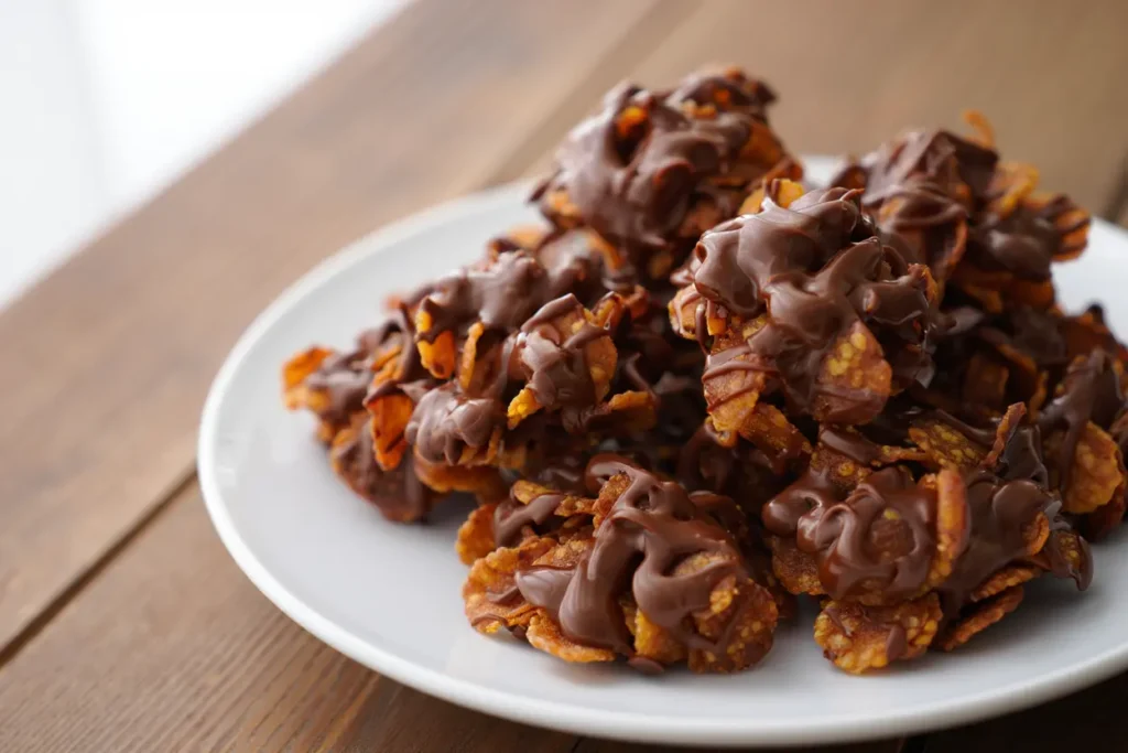 Rose des sables: croustillantes, chocolatées