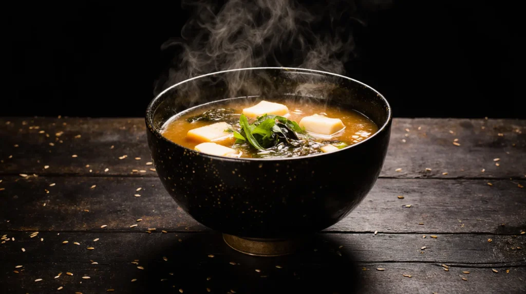 Soupe Miso Express : Recette Facile