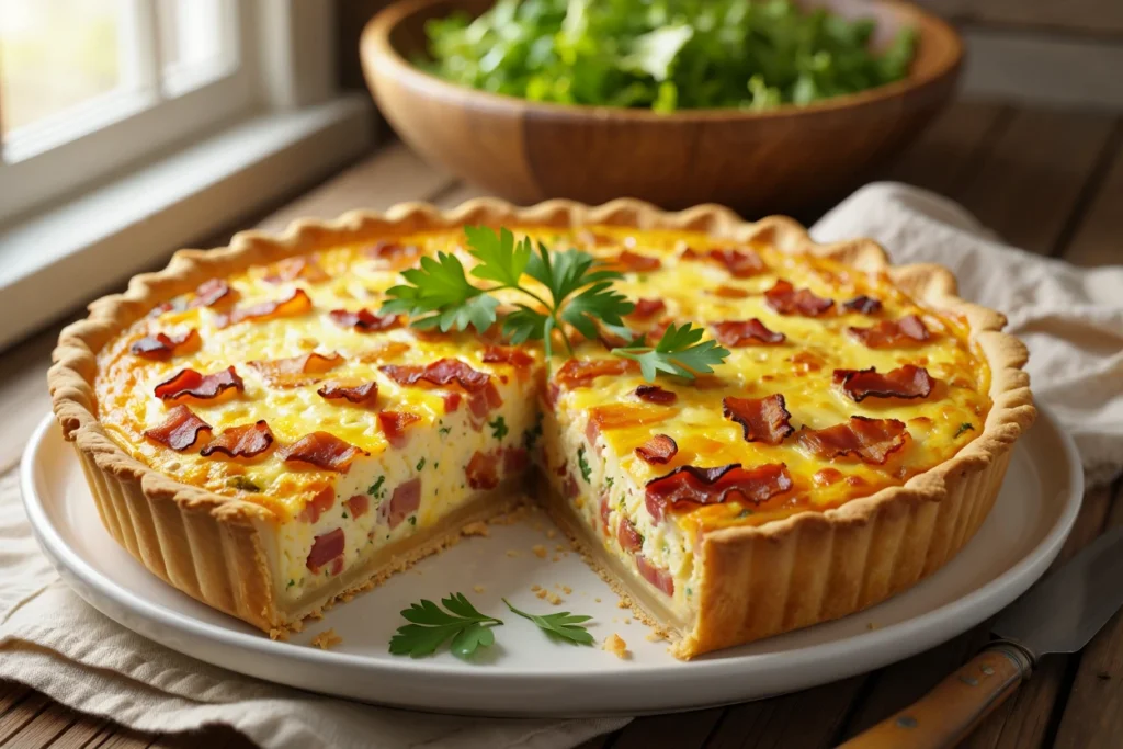 Quiche Lorraine à la Dinde