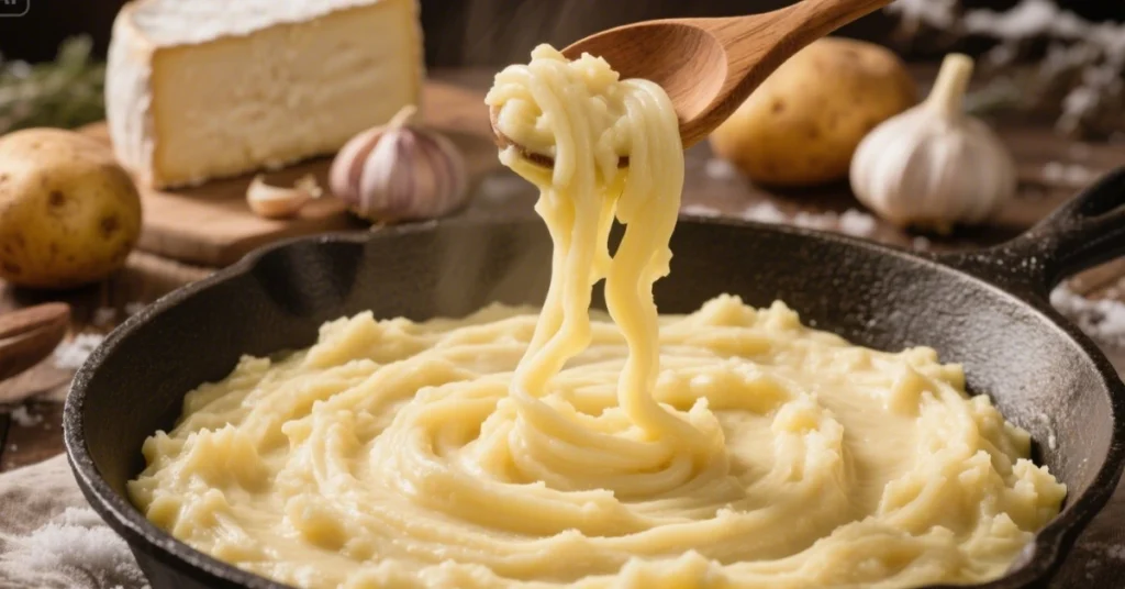 Aligot traditionnel de l&rsquo;Aubrac maison