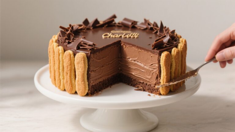 Recette Charlotte au chocolat : L’élégance gourmande à portée de main