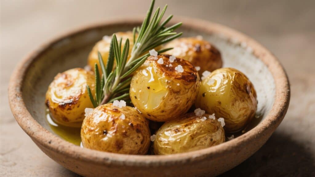 Pommes de terre grenaille au four