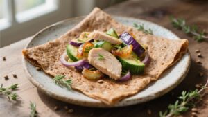 Galettes de Sarrasin au Poulet et Légumes : Recette Bretonne Revisitée