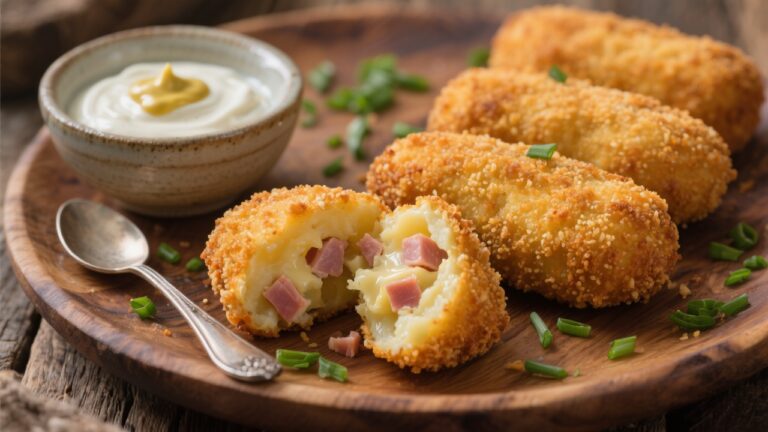 Croquettes de Pommes de Terre au Jambon 3 Recette de Croquettes de Pommes de Terre au Jambon : Le plat anti-gaspillage en 5 étapes faciles