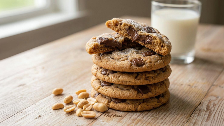 Cookies au beurre de cacahuète – recette simple et irrésistible