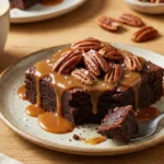 Brownie aux Noix de Pécan & Caramel Beurre Salé