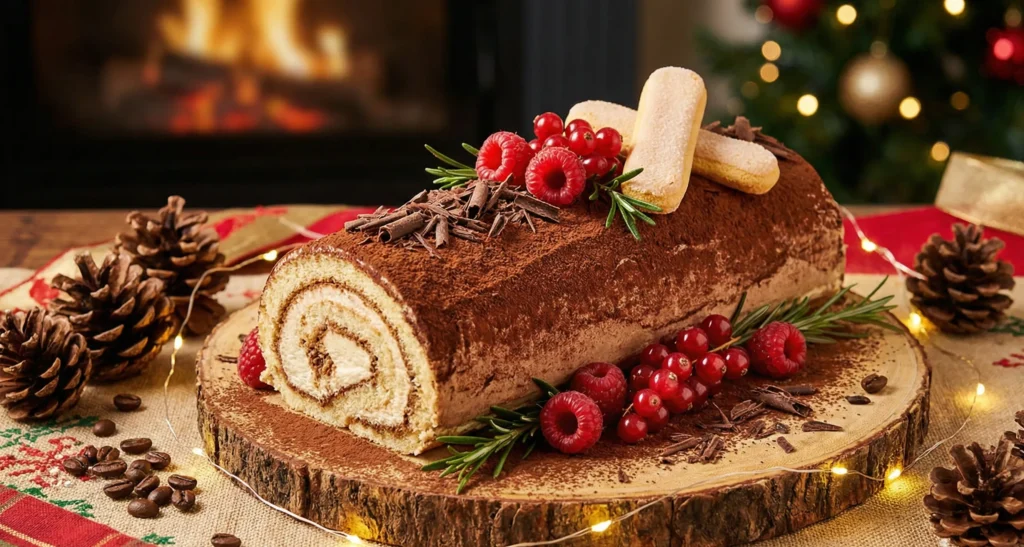 Bûche de Noël Tiramisu : La Recette Facile et Inoubliable