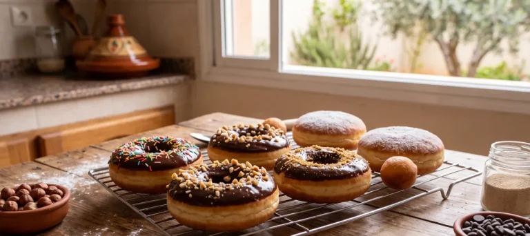 Donuts Glacés au Chocolat (Au Four) : La Recette Moelleuse