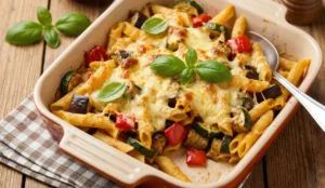 Gratin de Pâtes aux Légumes du Soleil : La Recette Végétarienne Familiale