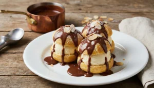 Profiteroles au Chocolat