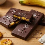 Tablettes de Chocolat Noir aux Éclats de Plantain Caramélisé