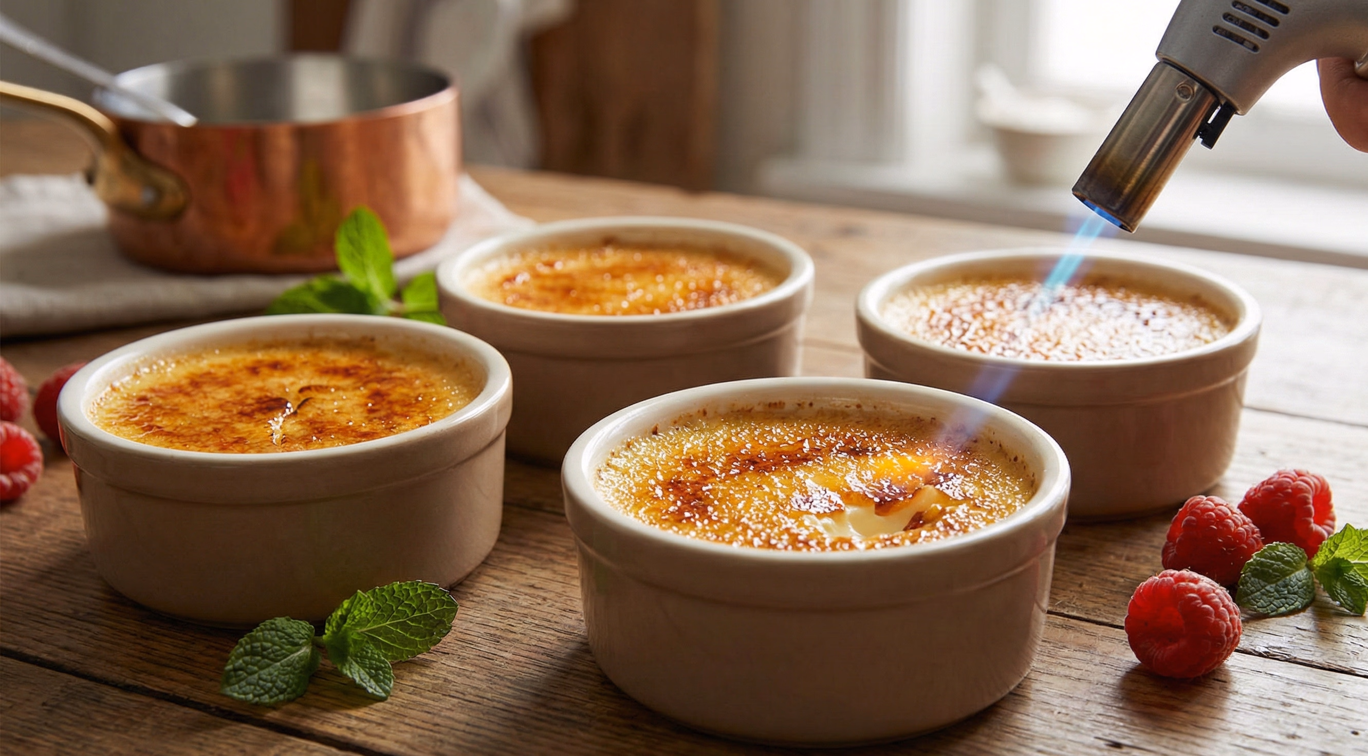 La Recette Ultime de Crème Brûlée : Onctueuse et Croustillante à souhait