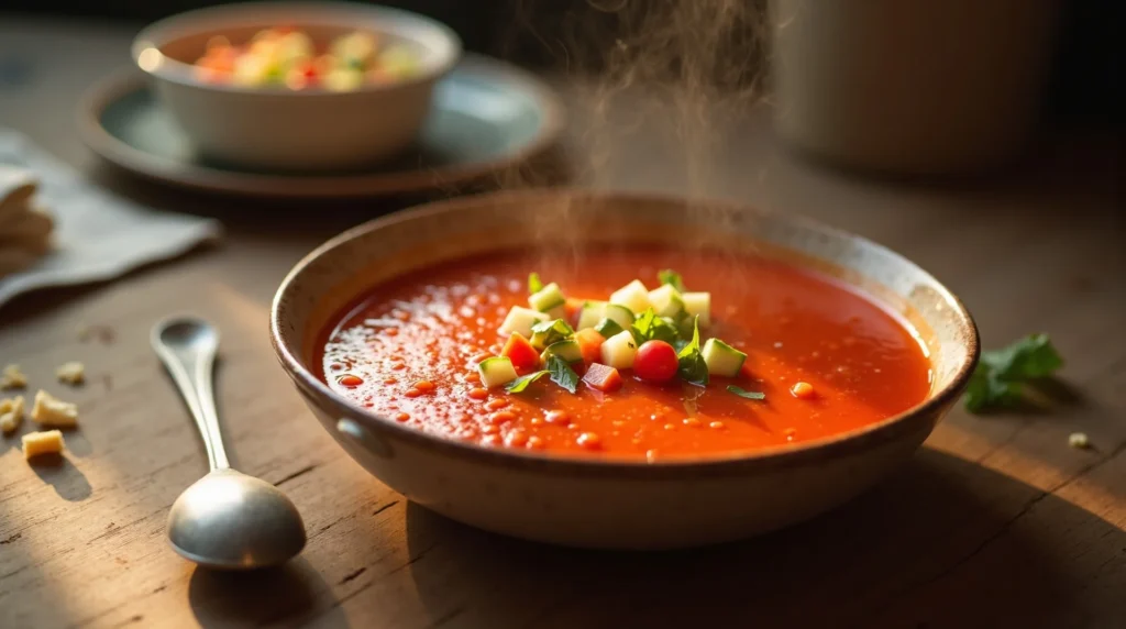 Gaspacho Andalou : La Recette Rafraîchissante et Authentique (Facile)