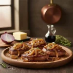 Foie de veau poêlé aux oignons : La recette facile et savoureuse