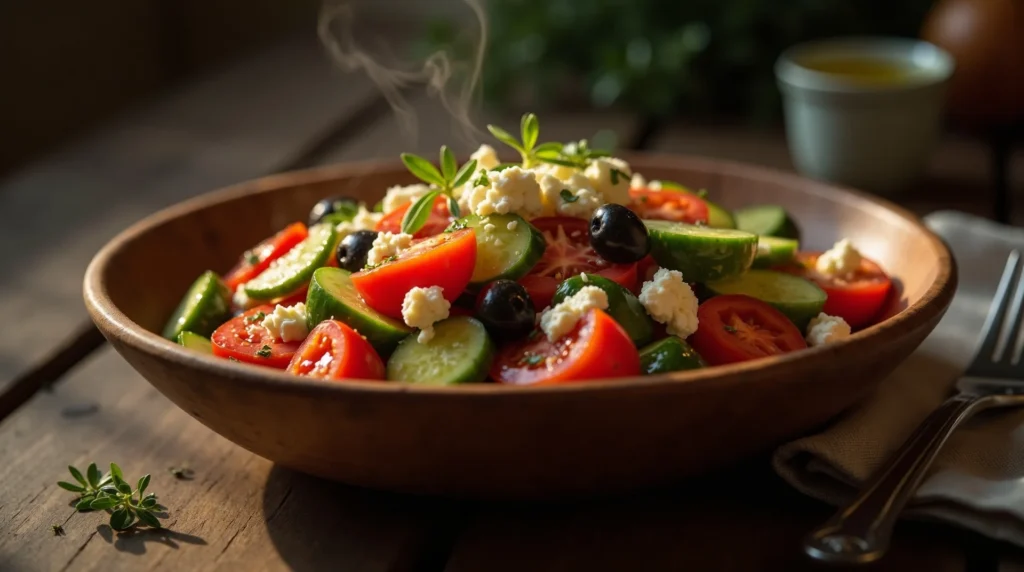 Salade Grecque : La recette authentique pour un voyage ensoleillé