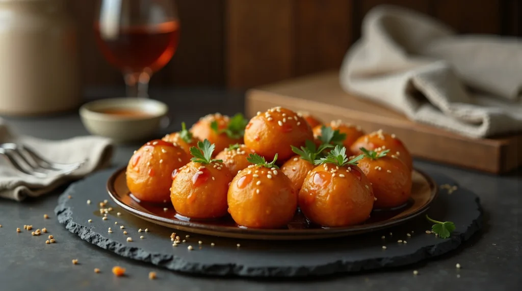 Découvrez les Boulettes de Poulet Miel et Sriracha: Un Délice Sucré-Salé!