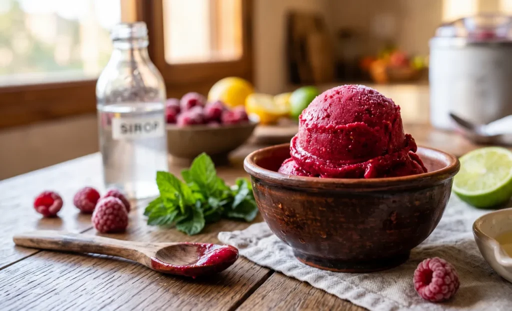 Sorbet Framboise Maison : La Recette Rafraîchissante et Facile