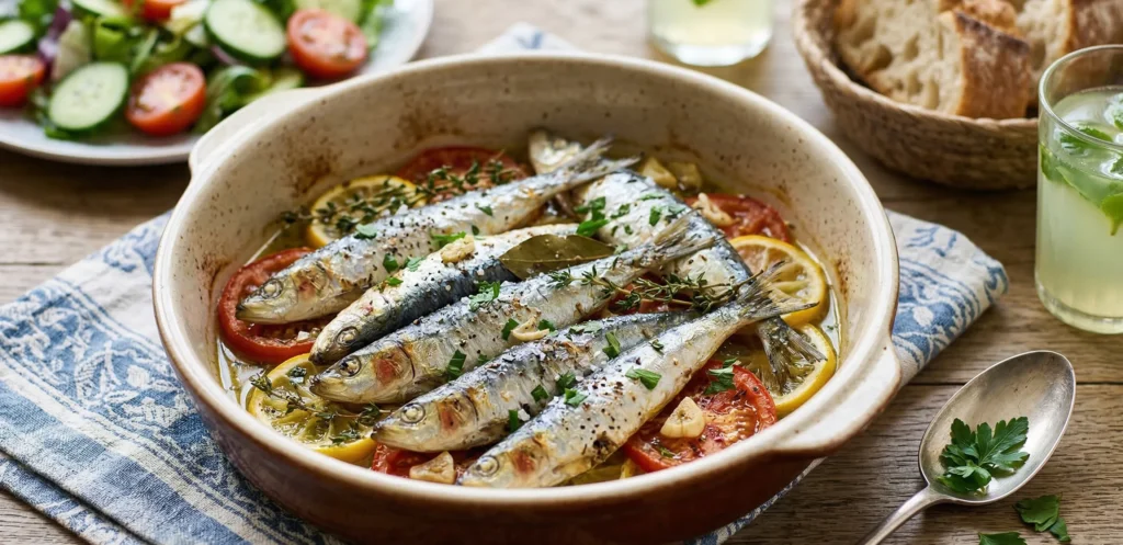 Découvrez la Recette Facile des Sardines au Four : Un Plat Méditerranéen Savoureux