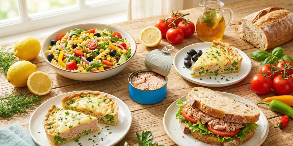 Découvrez nos meilleures recettes faciles avec du thon en boîte