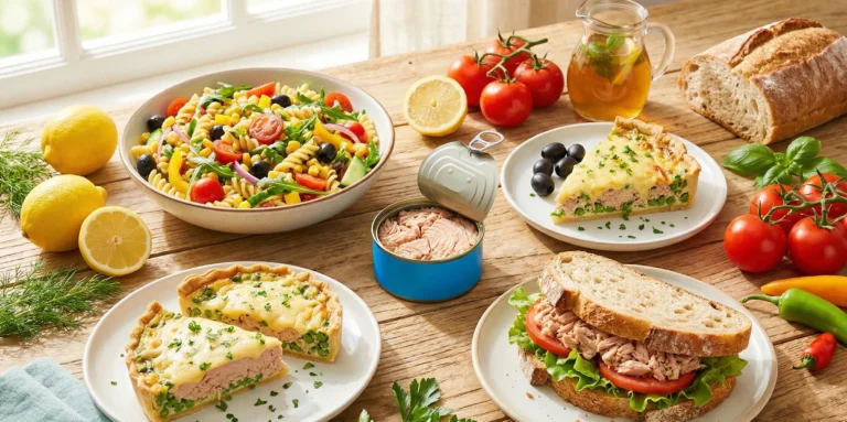 Découvrez nos meilleures recettes faciles avec du thon en boîte