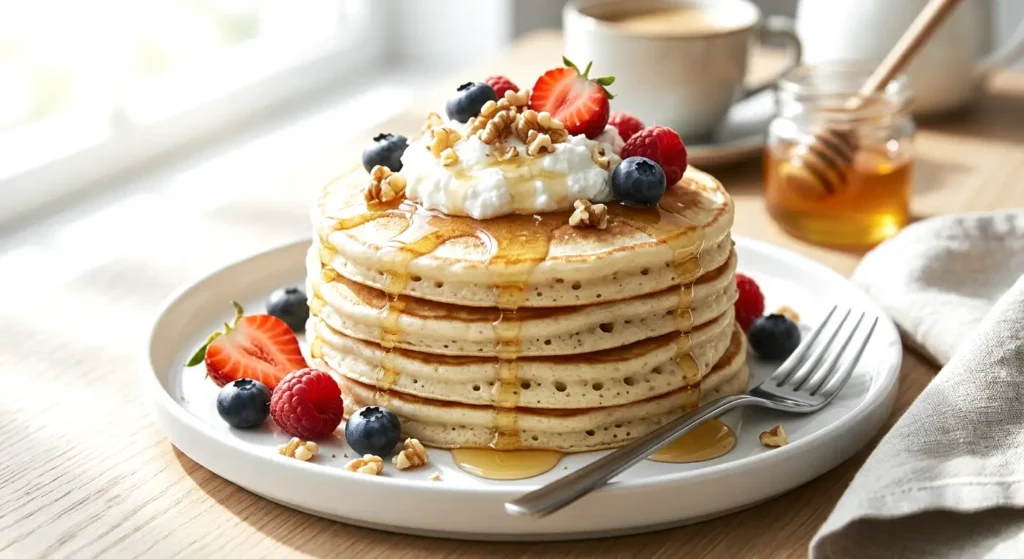Pancakes Protéinés : Le Petit-Déjeuner Équilibré