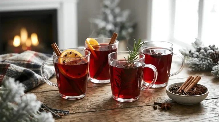 Jus de canneberges chaud aux épices : une boisson réconfortante pour l’hiver