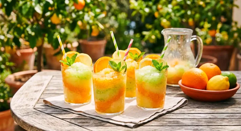 Slush aux Agrumes Maison