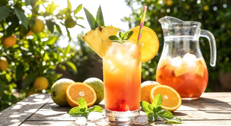 Punch Sans Alcool Goyave, Ananas, Orange