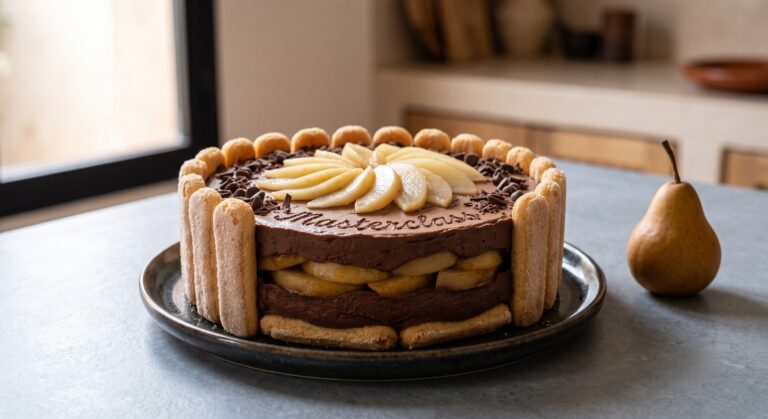 Recette Charlotte facile poire chocolat