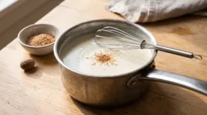 Béchamel maison, la sauce blanche de base au roux